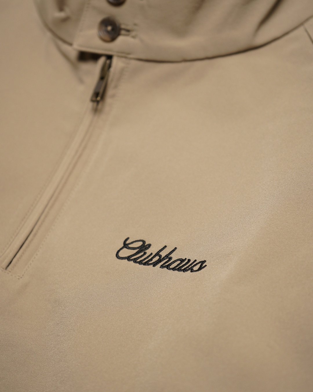 CLUBHAUS C9 1/4zip Swingtop - Beige | CLUBHAUS