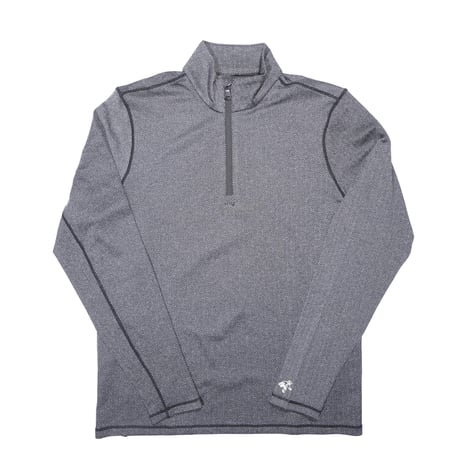 CLUBHAUS Fleece 1/4 Pullover Gray/Black