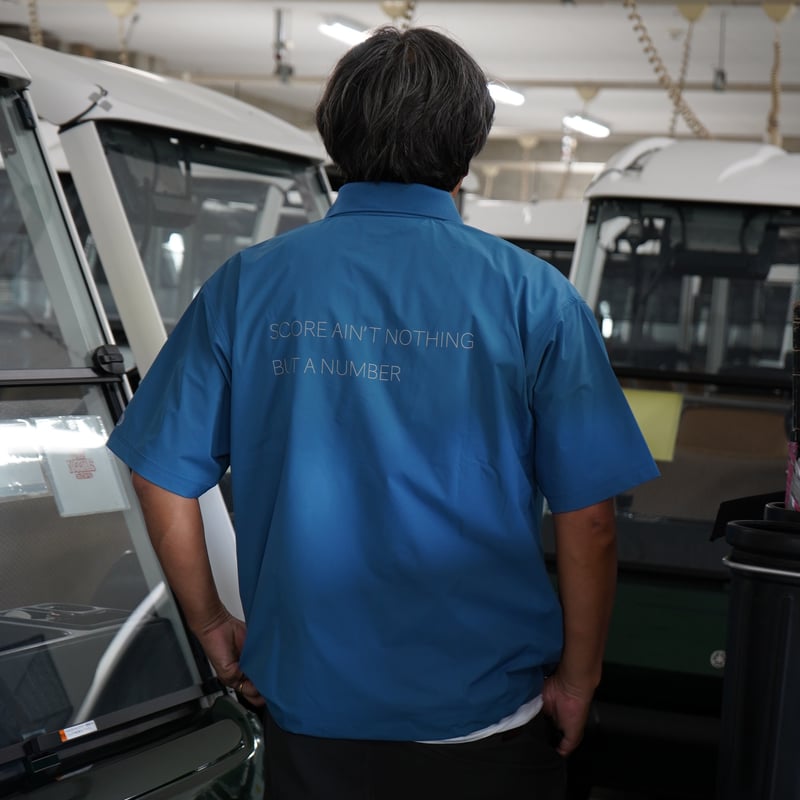 CLUBHAUS Reflective Polo - Blue | CLUBHAUS | クラ