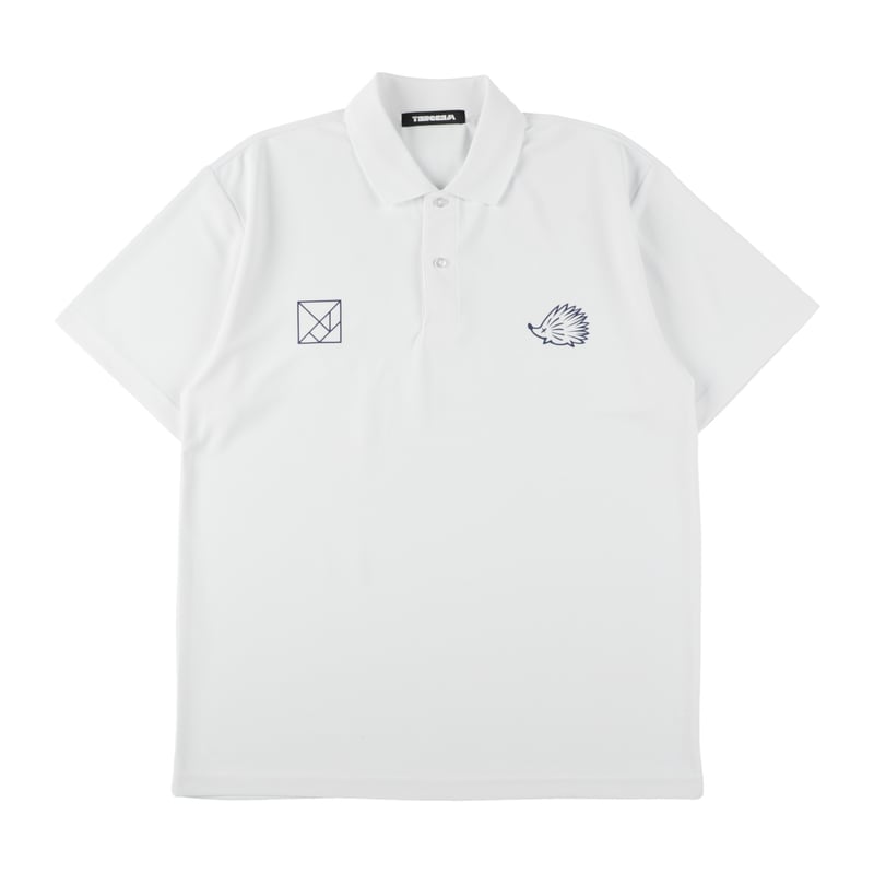 ○CLUBHAUS×TANGRAM 5th Anniv. Polo - White | CLU