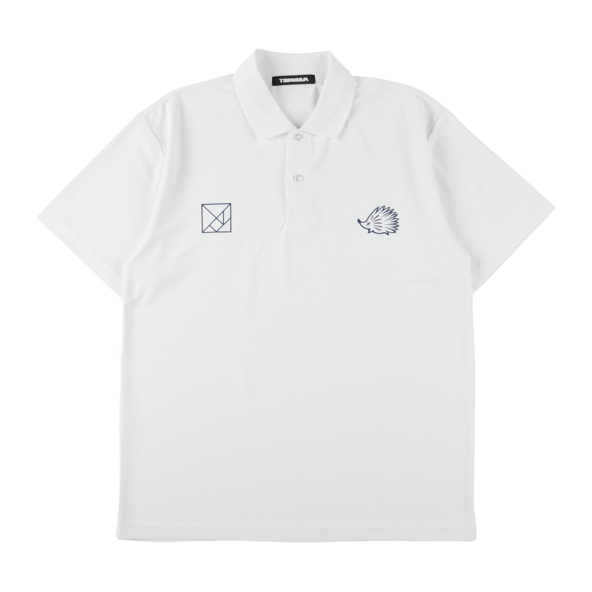 【美品】CLUBHAUS×TANGRAM POLO SHIRTS タングラム　L ○CLUBHAUS×TANGRAM 5th Anniv. Polo - White | CLU