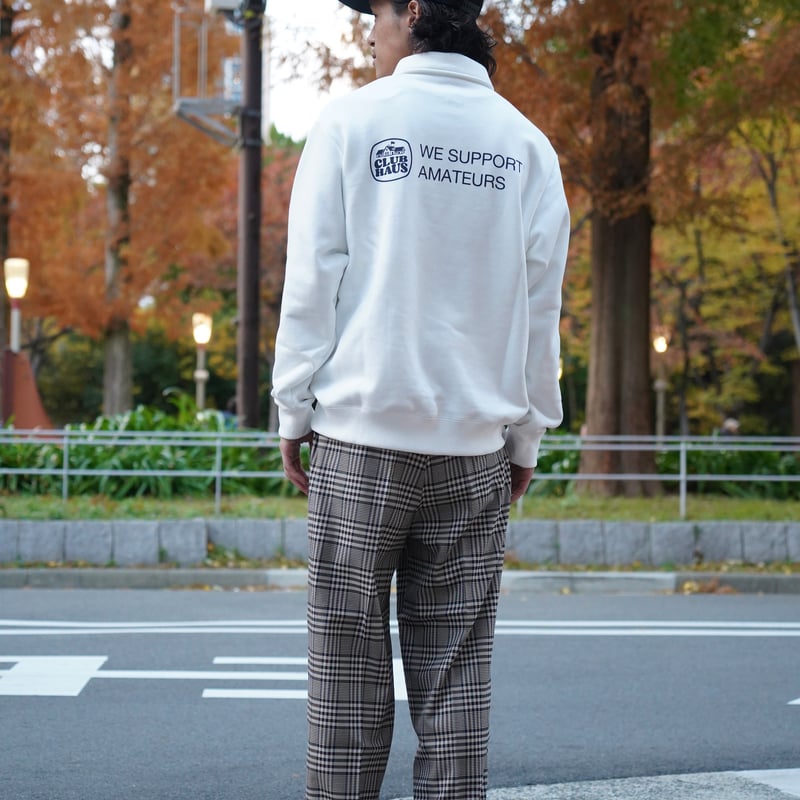 メンズウェア CLUBHAUS Soglia Center Press Easy Pants CLUBHAUS x Soglia Center Press Easy Pants