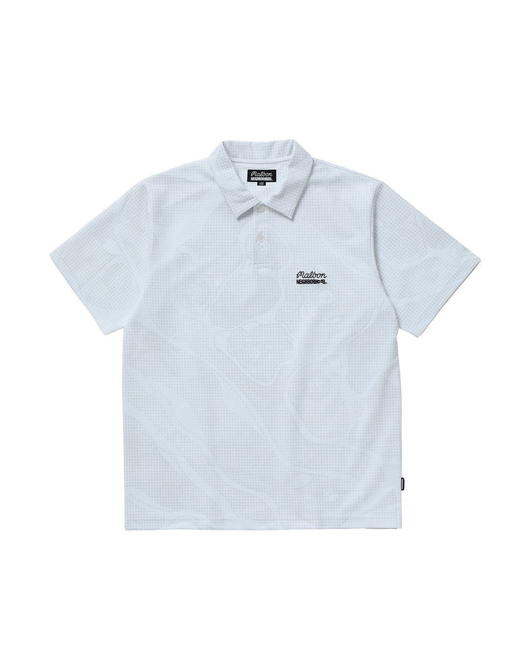 NEIGHBORHOOD×MALBON GOLF POLO SS ポロシャツ M NEIGHBORHOOD