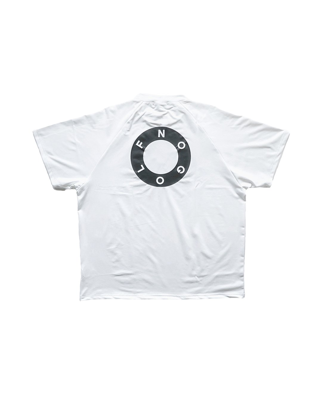 NO GOLF MOCK NECK SS COOLPASS - White | CLUBHAU
