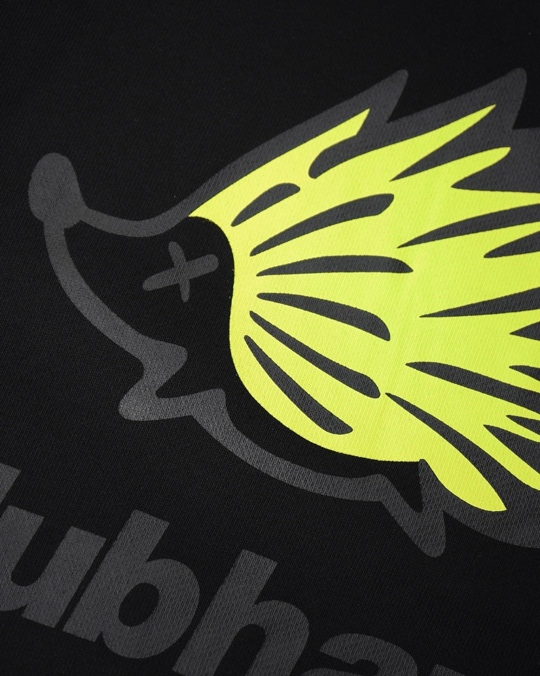 CLUBHAUS NeonWedgehog Hoodie - Yellow | CLUBHAU