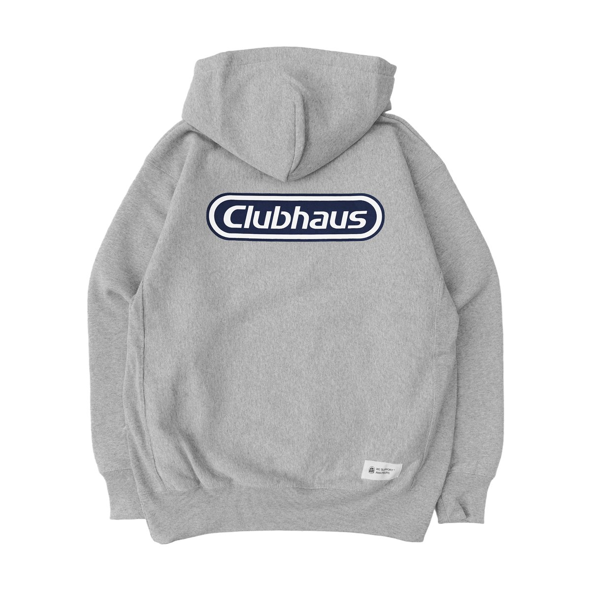 CLUBHAUS X HASEGAWA Hoodie - Navy Logo | CLUBHA