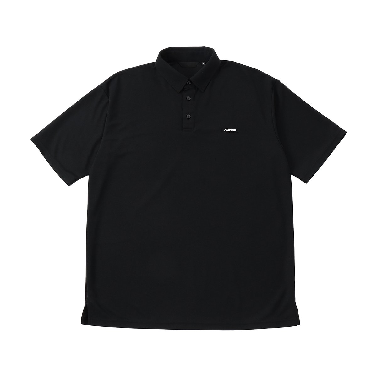 MIZUNO Box Logo Polo - Black | CLUBHAUS | クラブハウス