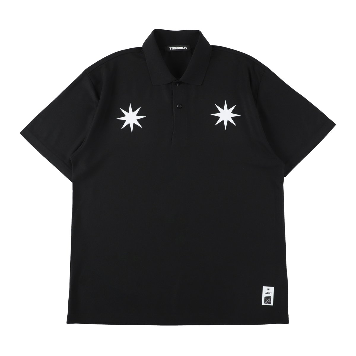 ○GDC×TANGRAM 5th Anniv. Polo “STAR” - Black | C
