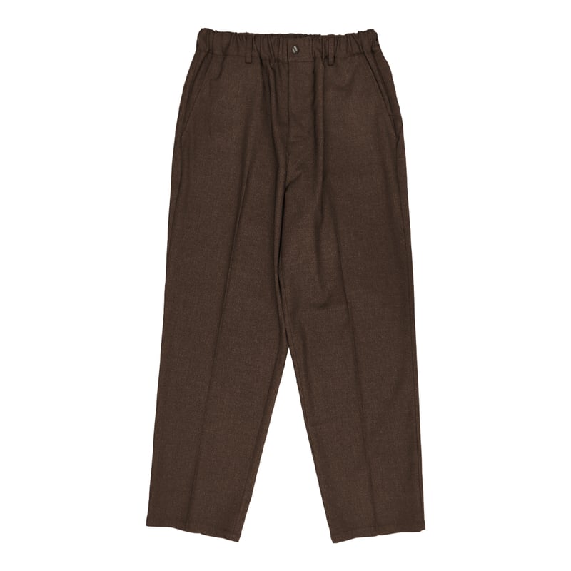CLUBHAUS Center Press Easy Pants - Brown | CLUB