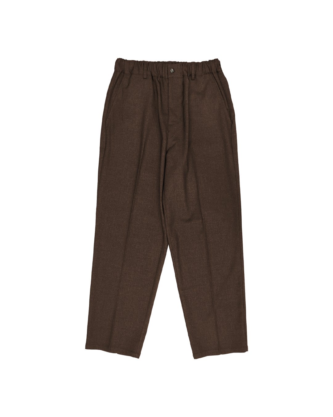 CLUBHAUS Center Press Easy Pants - Brown | CLUB