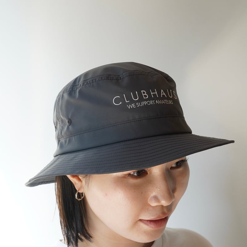 CLUBHAUS UV Protective Drawstringバケットハット CLUBHAUS UV Protective Drawstring BucketHat - N