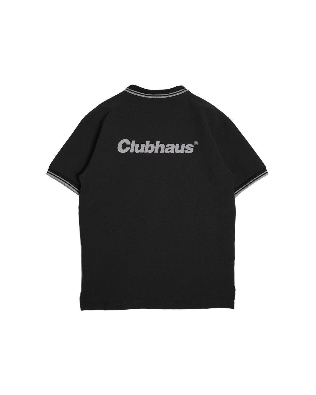 TAION Jersey Polo CLUBHAUS custom - Black | CLU