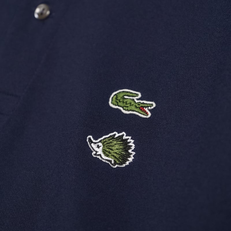 クラブハウス ラコステコラボシャツ ネイビー M clubhaus CLUBHAUS x Lacoste L.12.12 Light Polo - Navy |