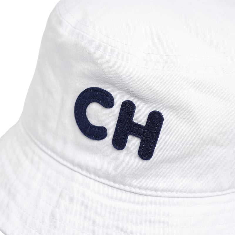 CH is for CLUBHAUS BucketHat - White | CLUBHAUS