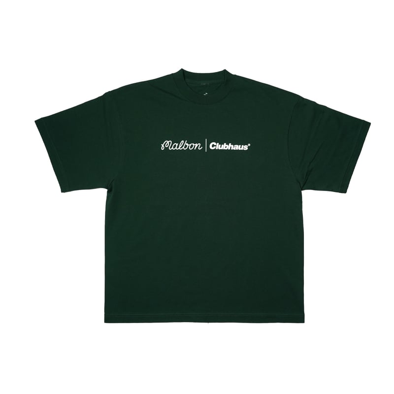 Malbon x CLUBHAUS コラボTシャツ 店舗限定カラー　グレー Malbon x CLUBHAUS コラボTシャツ 店舗限定カラーグレー