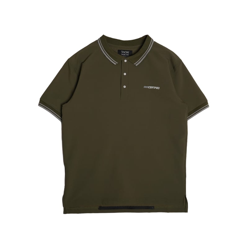 TAION Jersey Polo CLUBHAUS custom - Olive | CLU