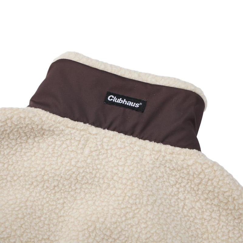 CLUBHAUS Polartec®︎ Fleece Vest - Ivory | CLUBH