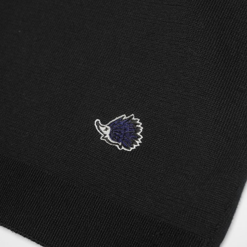 CLUBHAUS × CROWNAFAIR クラブハウス モックネックT(L) CLUBHAUS Knit Mockneck - Black | CLUBHAUS | クラ