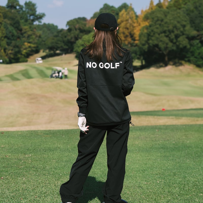 NO GOLF NECK PISTE - Black | CLUBHAUS | クラブハウス