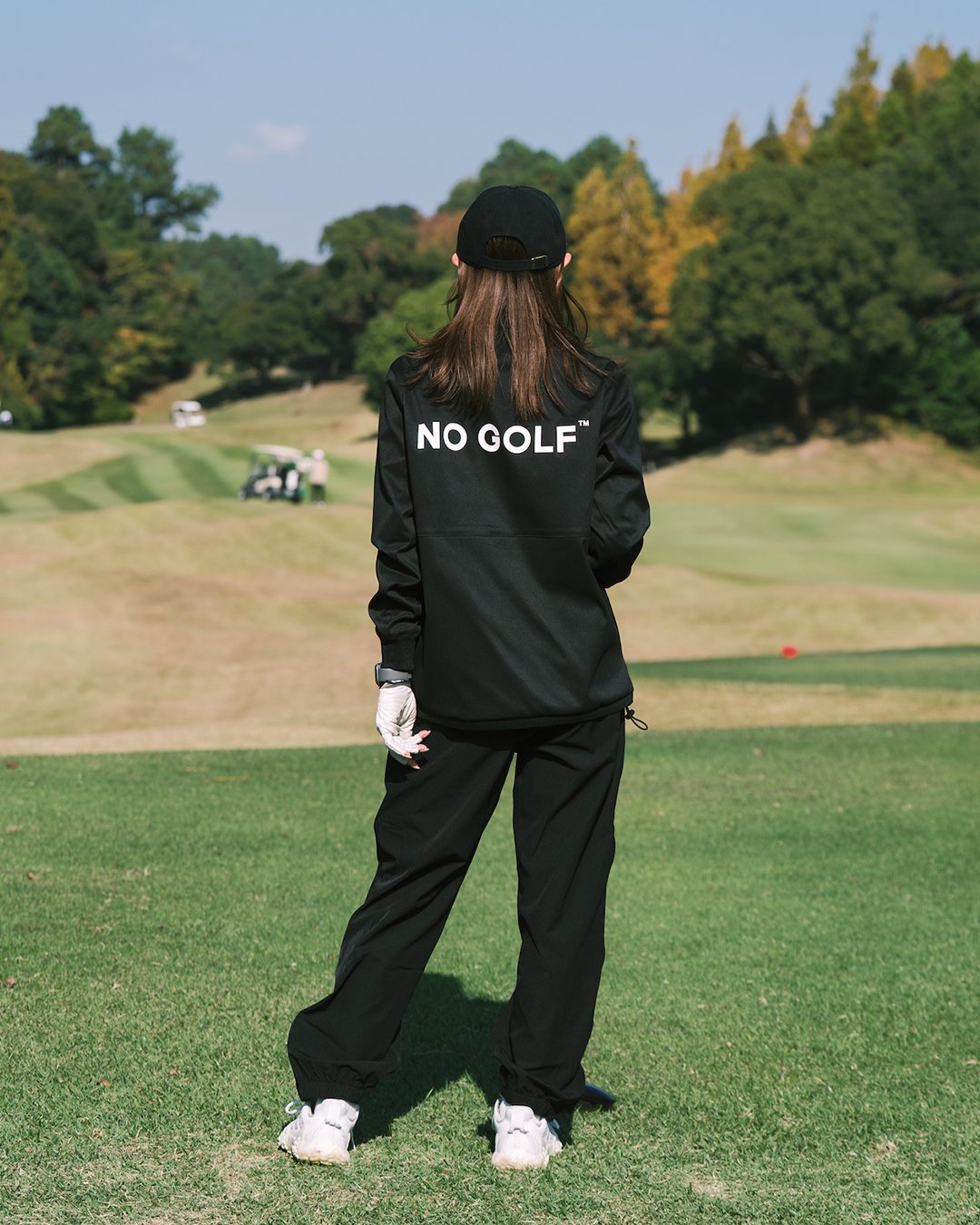 NO GOLF NECK PISTE - Black | CLUBHAUS | クラブハウス