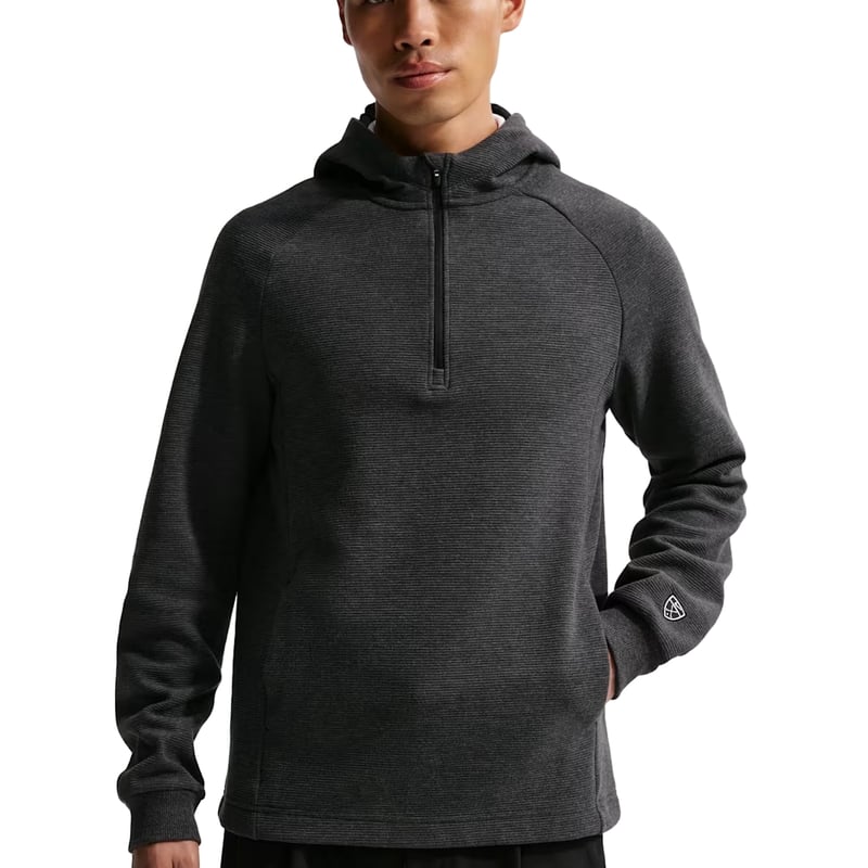 Nike Par Therma-FIT Hoodie - Black/White | CLUB