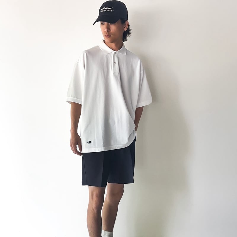 CLUB HAUS The Crew Polo ホワイト S CLUBHAUS Big Polo - White | CLUBHAUS | クラブハウス