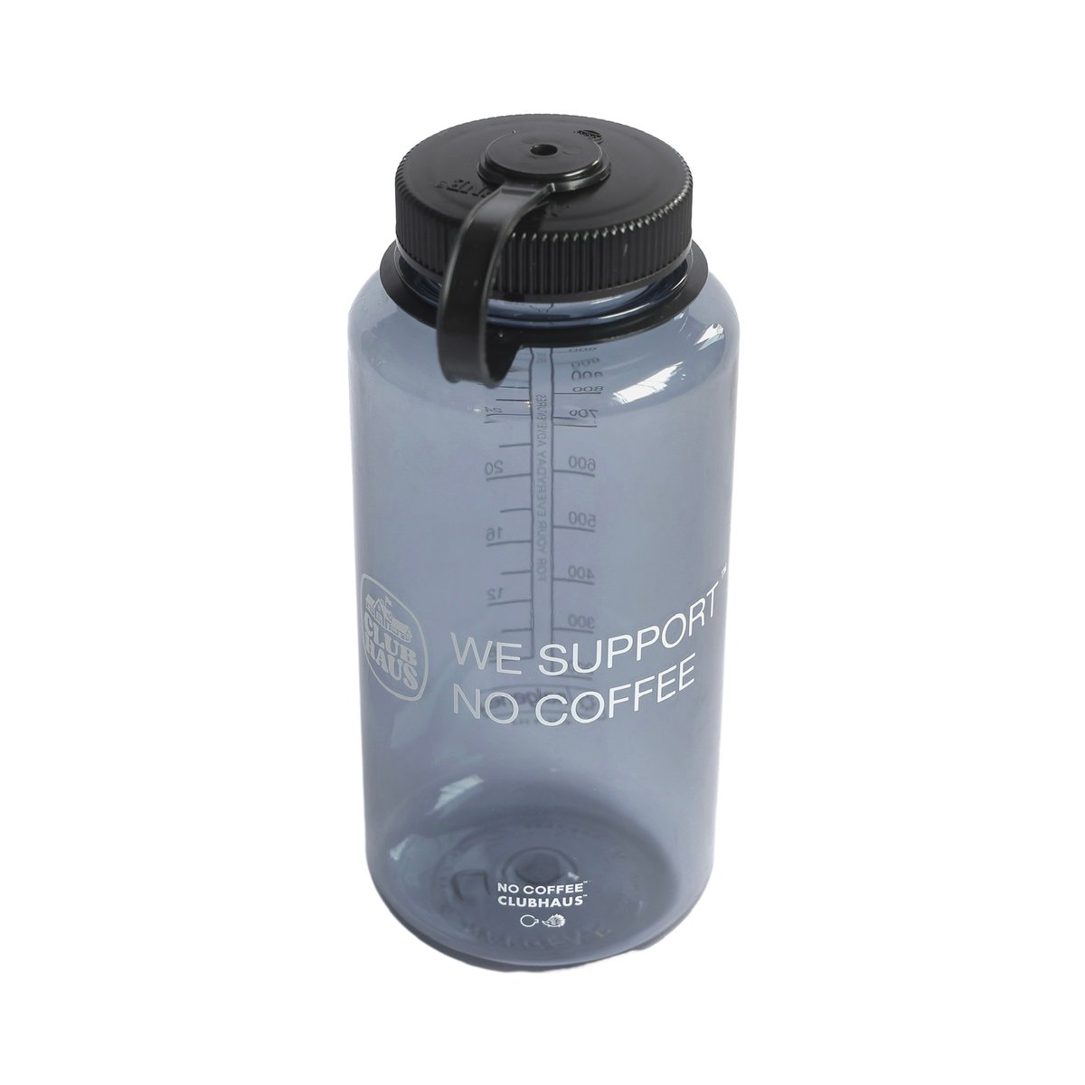 NO COFFEE × CLUBHAUS NALGENE 1ℓ - Clear | CLUBH