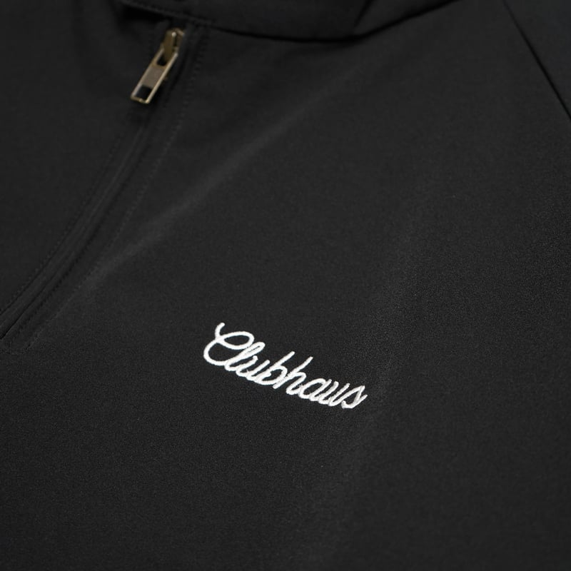 CLUBHAUS C9 1/4Zip Swingtop - Black | CLUBHAUS