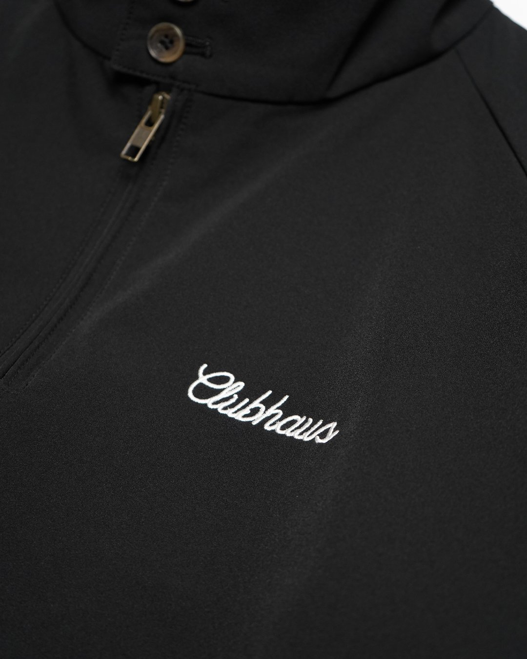 CLUBHAUS C9 1/4Zip Swingtop - Black | CLUBHAUS