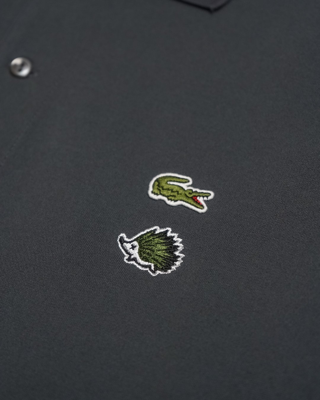 CLUBHAUS x Lacoste L.12.12 Light Polo - Gray |