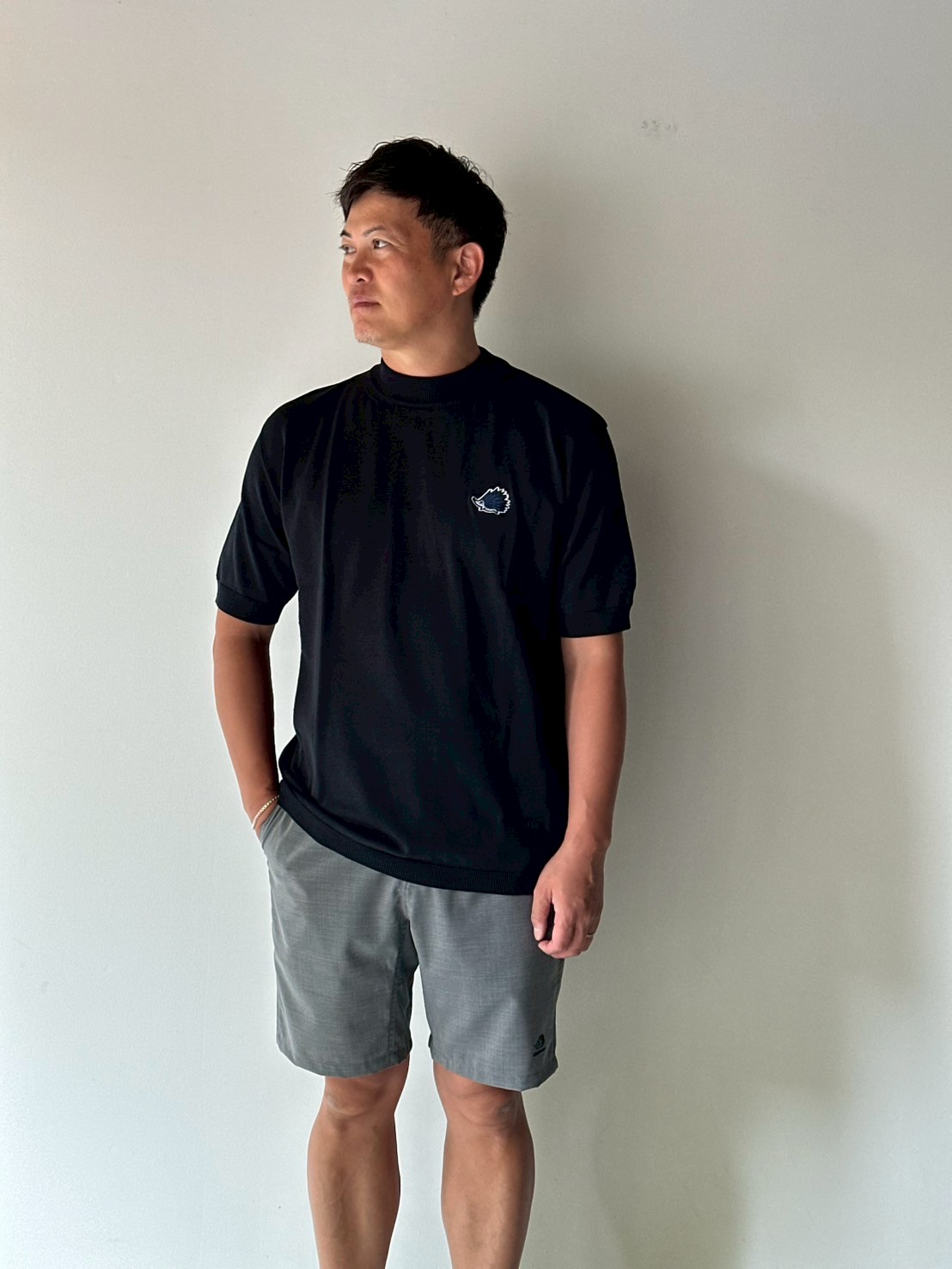 【新品完売品】Wedgehog Mock Knit ネイビー XL Wedgehog Mock Knit - Navy | CLUBHAUS | クラブハウス