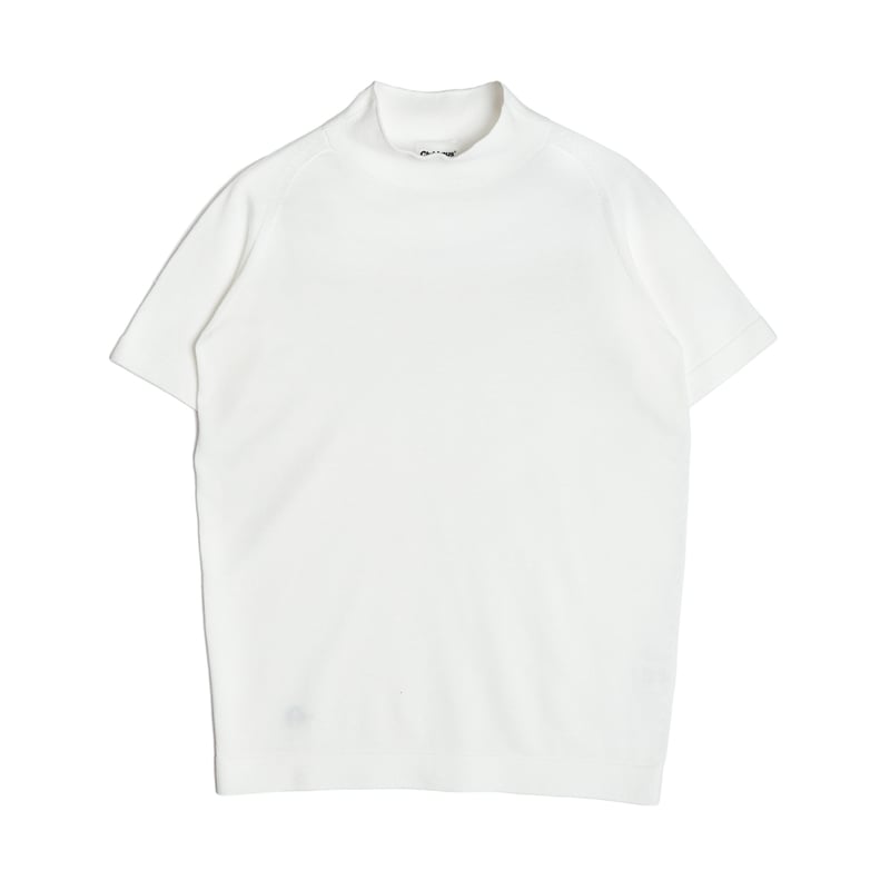 CLUBHAUS × CROWNAFAIR クラブハウス モックネックT(L) CLUBHAUS Knit Mockneck - White | CLUBHAUS | クラブハウス