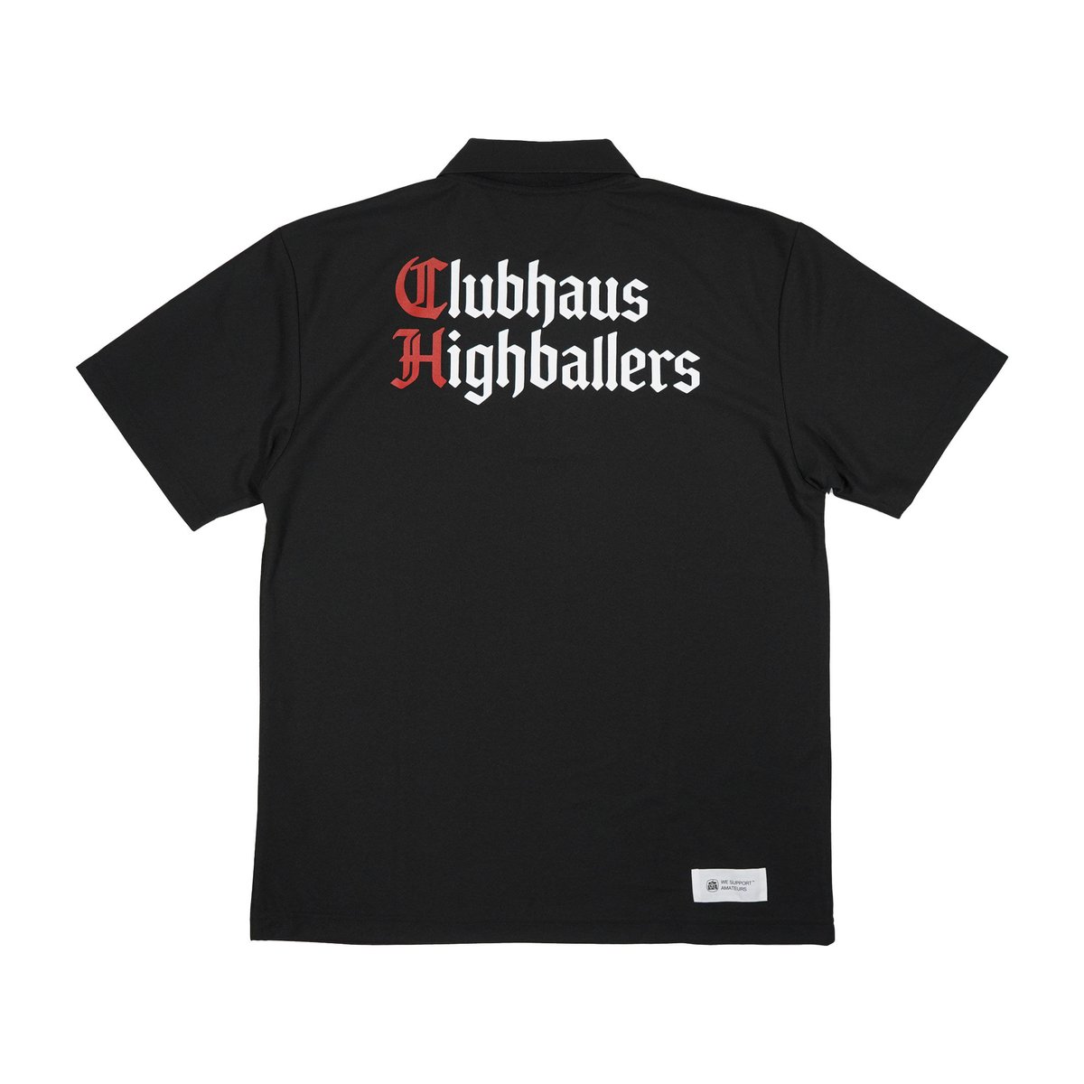 CLUBHAUS HIGHBALLERS POLO BLACK-