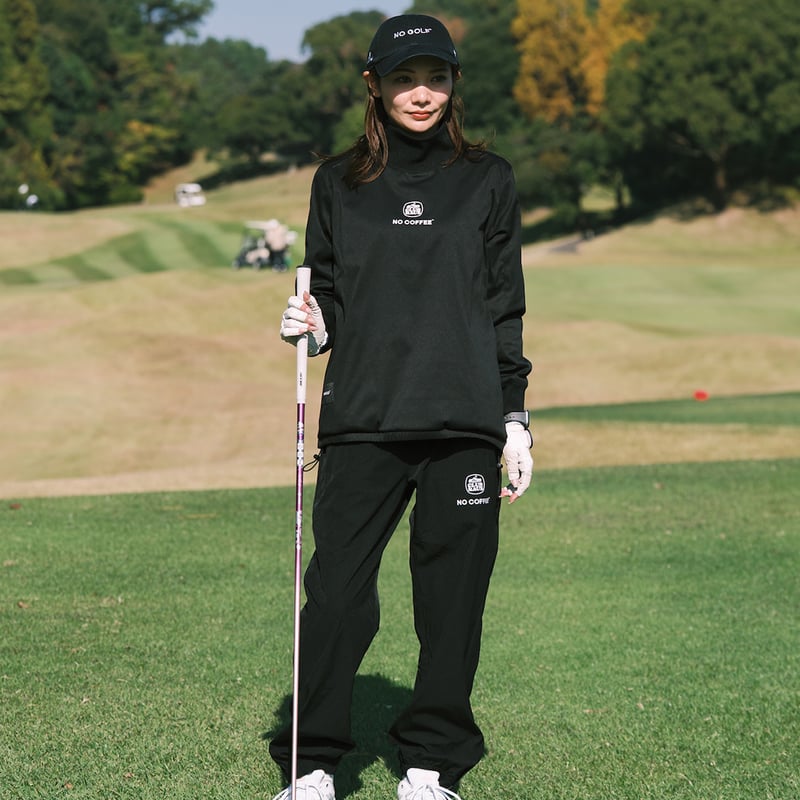 NO GOLF NECK PISTE - Black | CLUBHAUS | クラブハウス