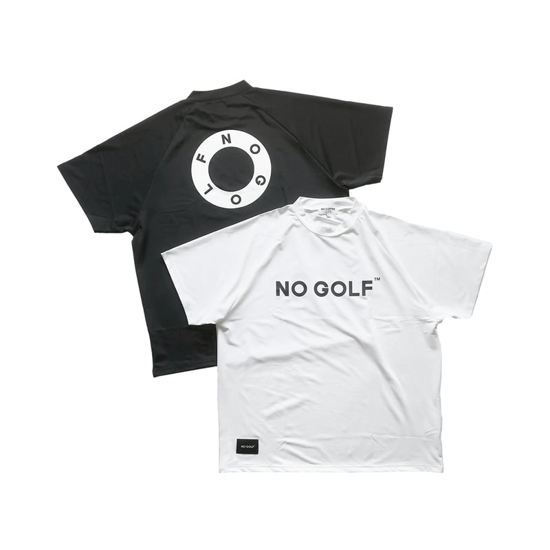 NO GOLF MOCK NECK SS COOLPASS - White | CLUBHAU