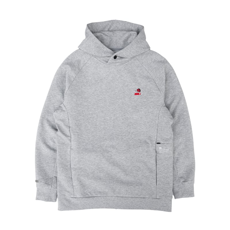 CLUBHAUS × TRUE Linkswear Hoodie - Heather Gray