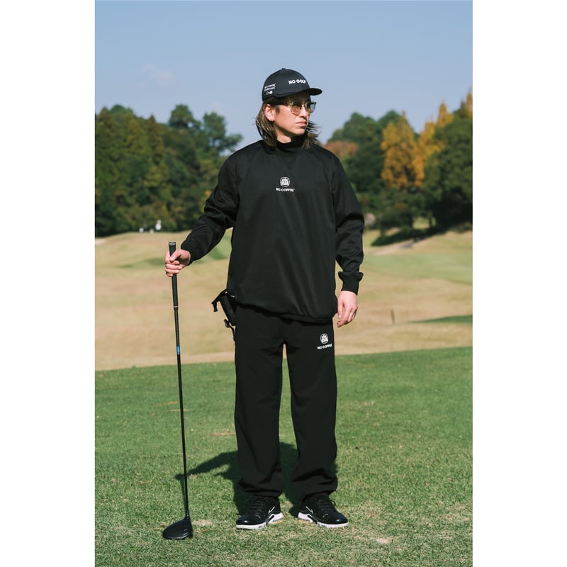NO GOLF NECK PISTE - Black | CLUBHAUS | クラブハウス