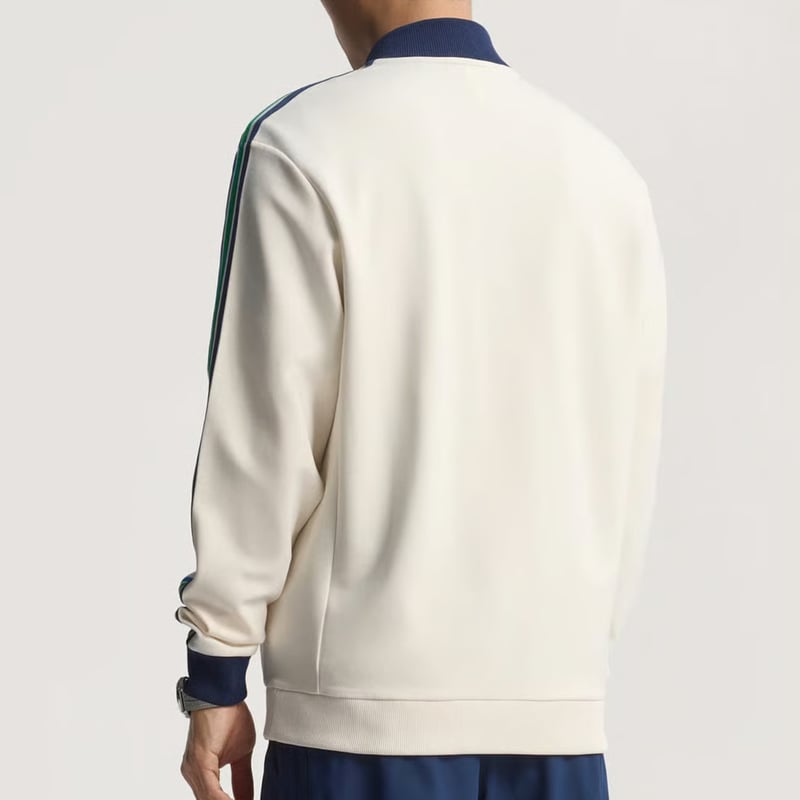 クラブハウス　ゴルフ　シャツ　ホワイト　L Adidas Originals Golf 3st HZ Sweat - Chalk Whit