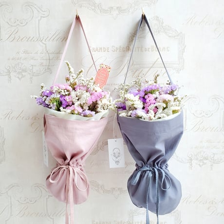 【母の日】ふんわり花束のフラワーバッグ　/flower bag
