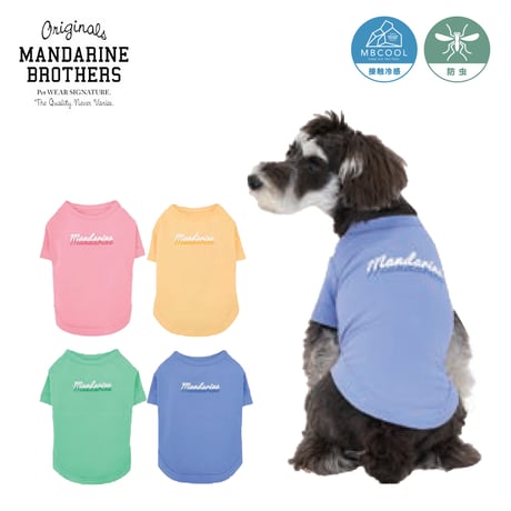 【MANDARINE BROTHERS】シャドウロゴクールTシャツ