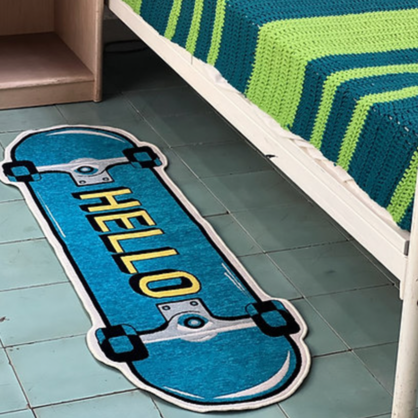 American Motif Rug】スケートボード | SQL.