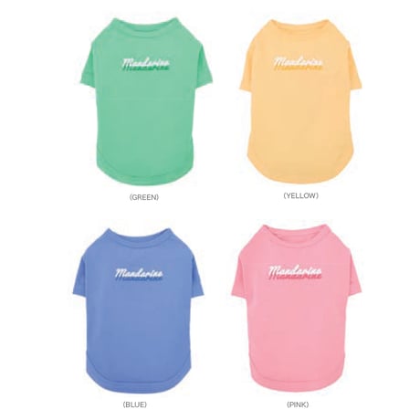 【MANDARINE BROTHERS】シャドウロゴクールTシャツ