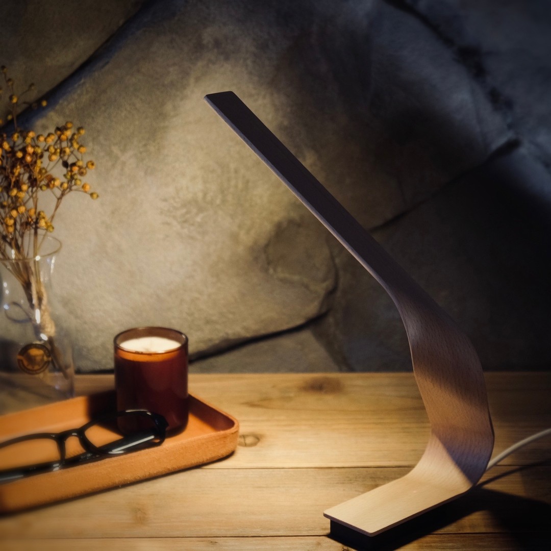 ［新品］STORIO TANZAKU Lamp タンザクランプのツイスト型 TANZAKU Lamp （タンザクランプ）ツイスト型 木製 LEDライト