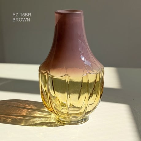 ２トーンカラー ガラスベース　SWITCHING COLOR GLASS VASE