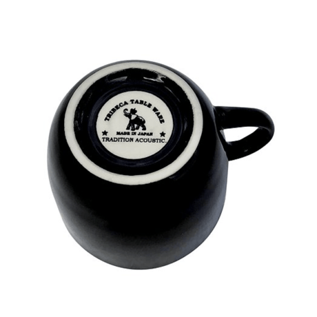 BLACK AND BLUE TABLE WARE - MUG CUP -