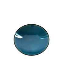 BLACK AND BLUE TABLE WARE - 210 COUPE PLATE -