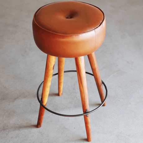 【LIFE FURNITURE】SF レザー　ハイスツール