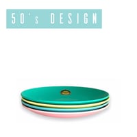 TRIBECA プラウェア 50's プレート (17cm)
