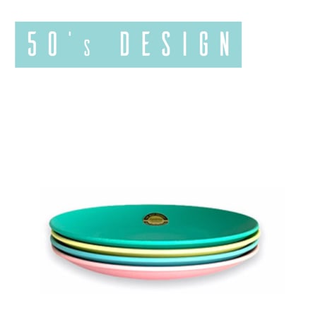 TRIBECA プラウェア 50's プレート (17cm)