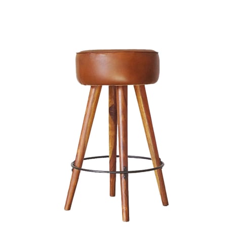 【LIFE FURNITURE】SF レザー　ハイスツール